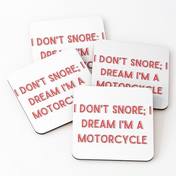 Item preview, I don't snore designed and sold by KateAndersonLTD.
