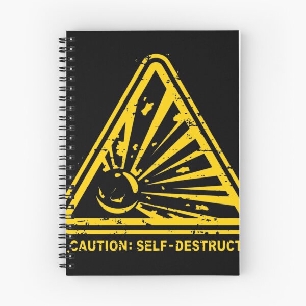 Item preview, Caution: Self Destruct designed and sold by efoze.