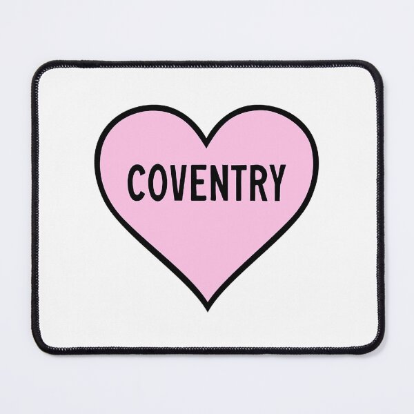 Item preview, I love Coventry cute pink heart shape Coventry city lover Valentine Gift designed and sold by wardsusan33.