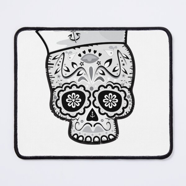 Item preview, Marinero muerto sugar skull designed and sold by SolomonGarment.