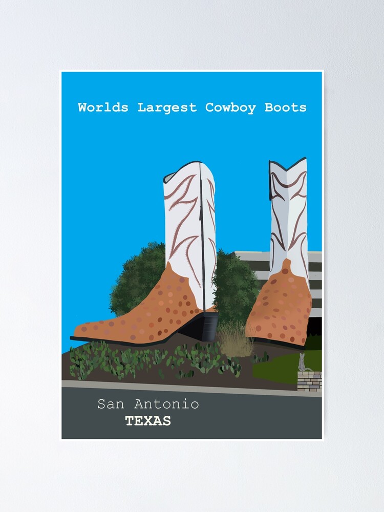 World's Largest Cowboy Boots, San Antonio, Texas