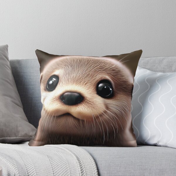 Item preview, Cute Baby Otter - Cute Baby Animals  designed and sold by baby-animal-art.