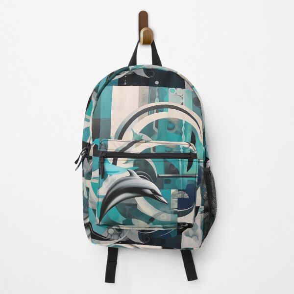 Item preview, Abstract Dolphin designed and sold by Viltogvakkertstudio.