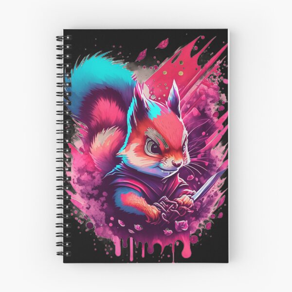 Item preview, Acrobatic Masters: Fascinating illustration of a ninja squirrel designed and sold by byaz3.