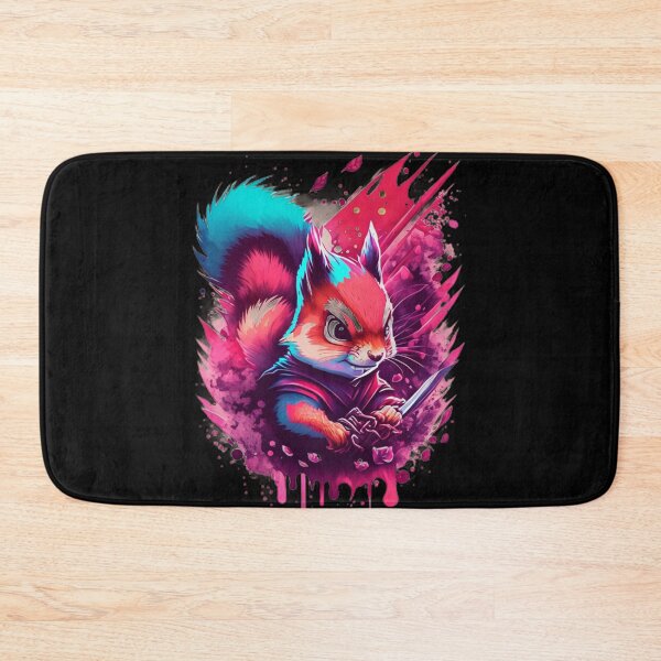 Item preview, Acrobatic Masters: Fascinating illustration of a ninja squirrel designed and sold by byaz3.