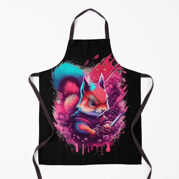 Item preview, Acrobatic Masters: Fascinating illustration of a ninja squirrel designed and sold by byaz3.