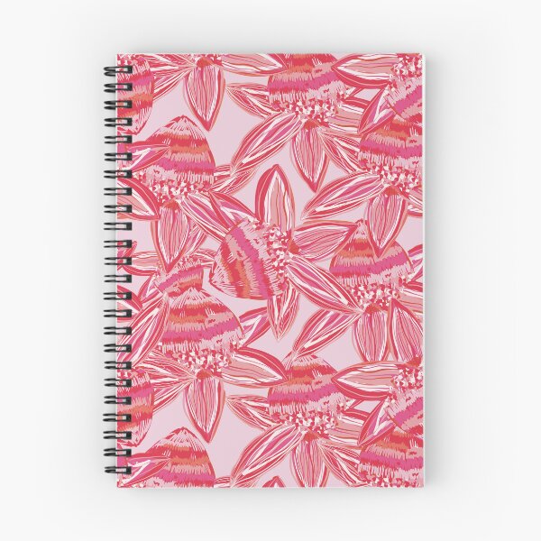 Item preview, Waratah floral rojo y rosa designed and sold by Clare Younis.