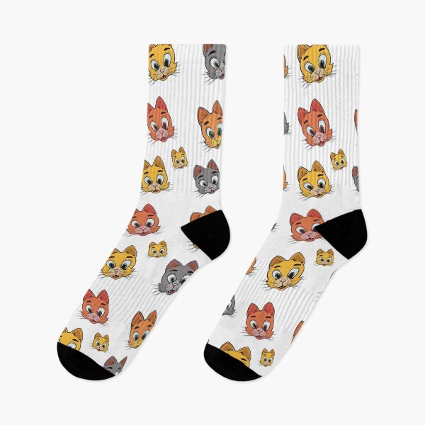 Item preview, happy cats pattern designed and sold by Nettus.