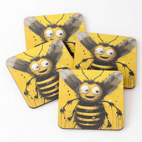 Item preview, Happy Bumblebee designed and sold by Xenthorium.