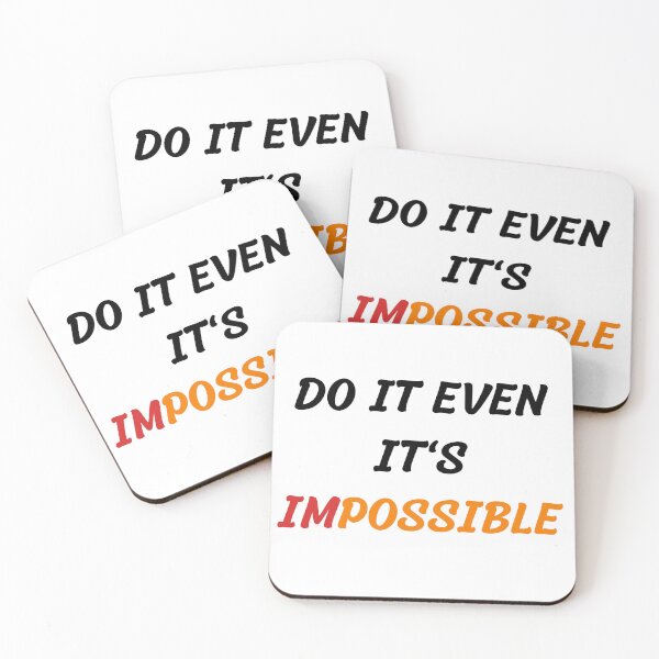 Item preview, Do it even its impossible and not possible designed and sold by Dream Vibe.