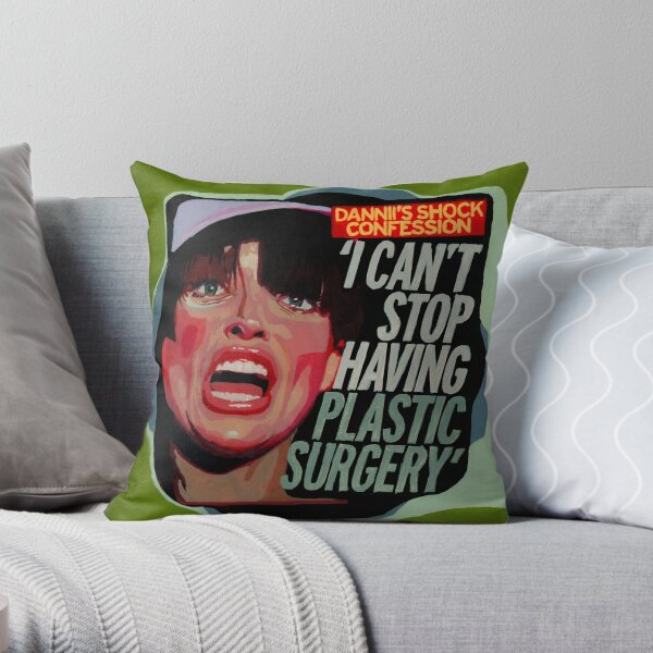 Shock Confession (Dannii) Throw Pillow