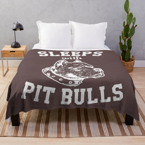 Item preview, Sleeps with Pittbulls Pitbull Dog s designed and sold by cdvelsggi91.