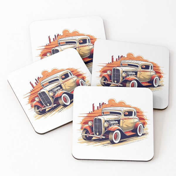 Artikelvorschau, Klassisches Oldtimer-Retro-Auto entworfen und verkauft von JansenGS.