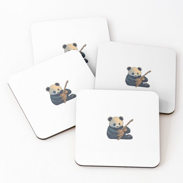 Item preview, panda playing music designed and sold by omerrf.