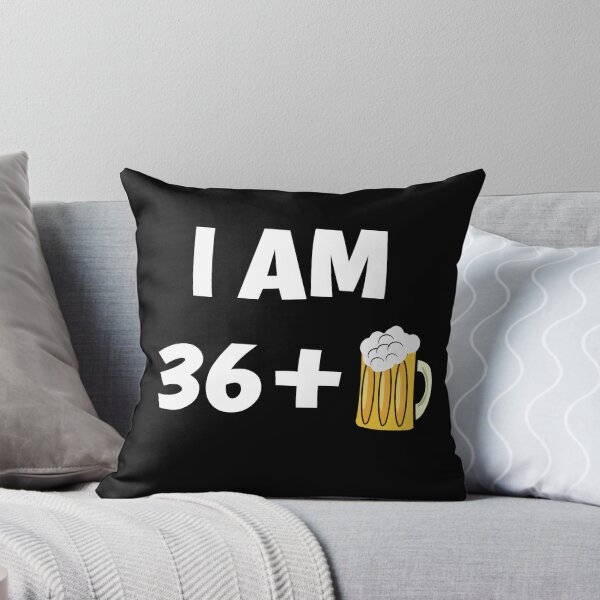 Item preview, Im thirty six plus beer funny 37th birthday gift designed and sold by giftfromheart.