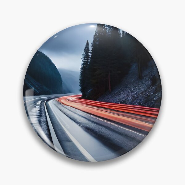 Item preview, Night  Road Landscape designed and sold by joiedesing.