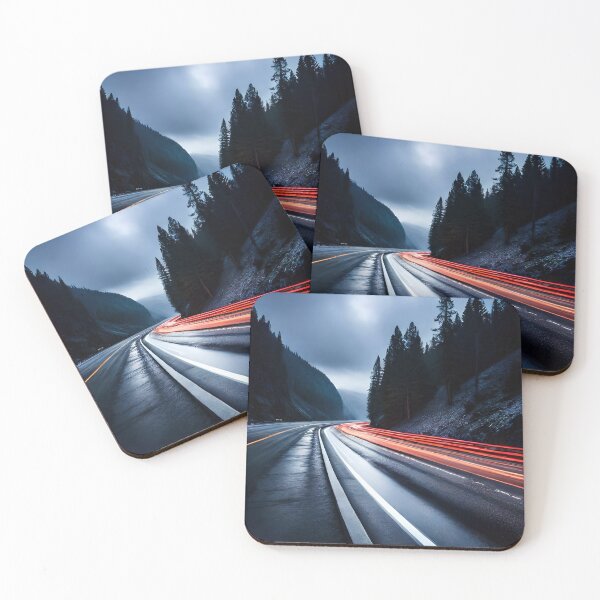 Item preview, Night  Road Landscape designed and sold by joiedesing.