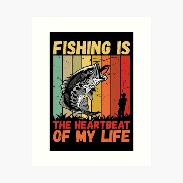 Bass Fishing Reels Art Prints for Sale