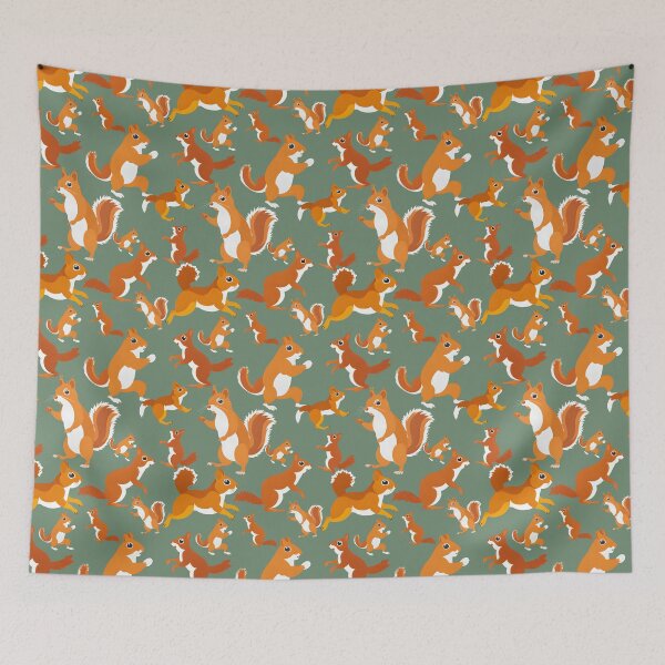 Item preview, Lots of Squirrels Pattern designed and sold by Winthrop Brookhouse.