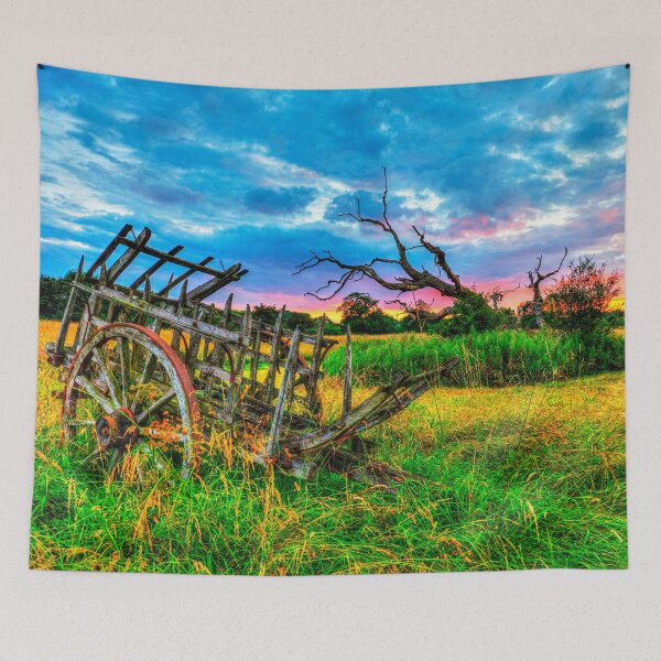 Item preview, Wooden Cart Sunset designed and sold by Paul Thompson Photography.