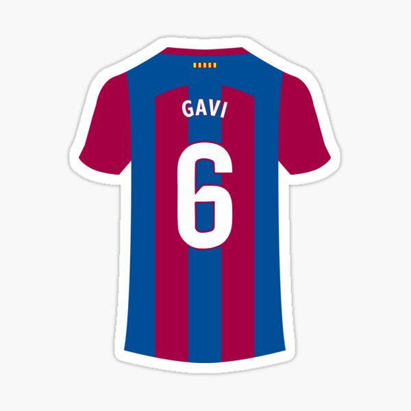 Artikel-Vorschau von Gavi - Barcelona 23/24, designt und verkauft von On Target Sports.