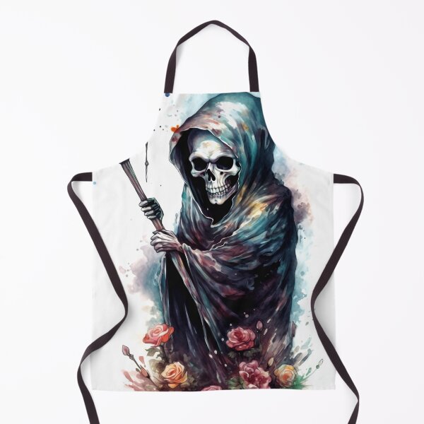 Item preview, Grim Reaper Clipart, Death Bringer Series, Soul Collector Art, Scary Skeleton Imagery, Terrifying Specter, Art Reaper designed and sold by CoolorPainting.