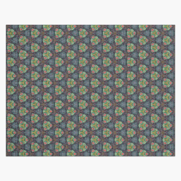 Kaleidoscope - New year Dreams Green Jigsaw Puzzle