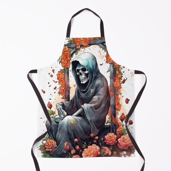 Item preview, Grim Reaper Clipart, Death Bringer Series, Soul Collector Art, Scary Skeleton Imagery, Terrifying Specter, Art Reaper designed and sold by CoolorPainting.