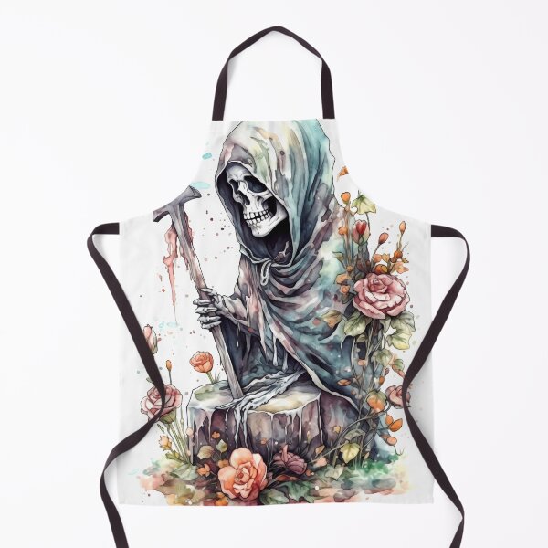 Item preview, Grim Reaper Clipart, Death Bringer Series, Soul Collector Art, Scary Skeleton Imagery, Terrifying Specter, Art Reaper designed and sold by CoolorPainting.