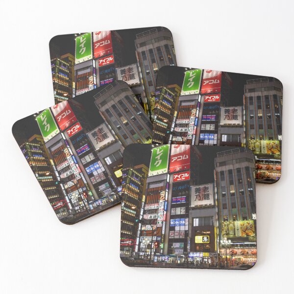 Item preview, Shinjuku, Tokyo at night designed and sold by ChloeDickenson.