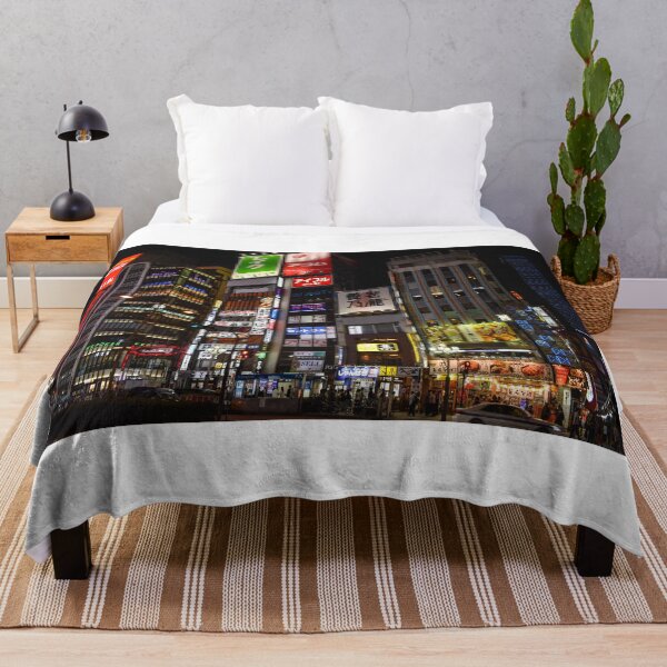 Item preview, Shinjuku, Tokyo at night designed and sold by ChloeDickenson.