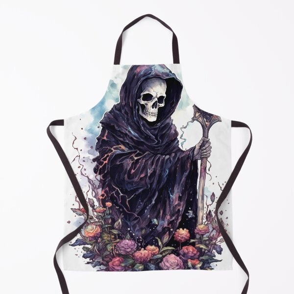 Item preview, Grim Reaper Clipart, Death Bringer Series, Soul Collector Art, Scary Skeleton Imagery, Terrifying Specter, Art Reaper designed and sold by CoolorPainting.