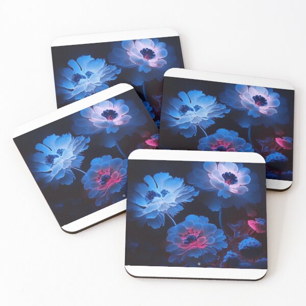 Item preview, Glowing flowers designed and sold by Fundigitalart.