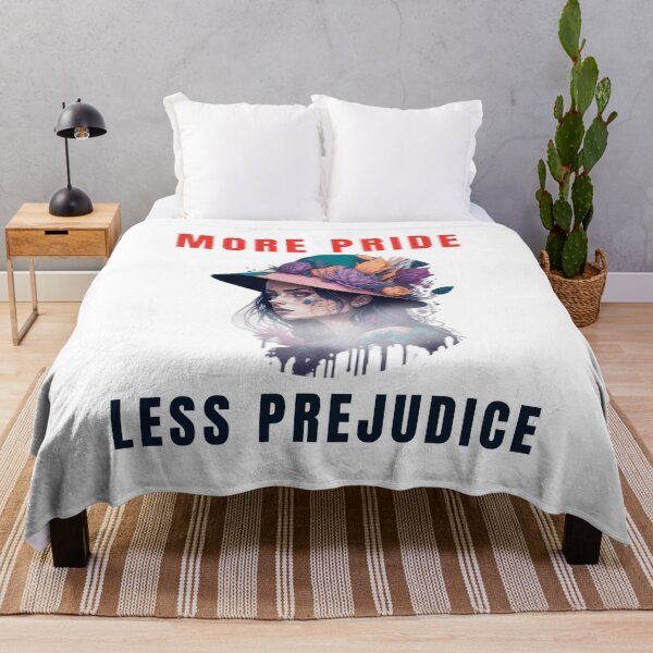 Item preview, More Pride Less Prejudice-Beautiful Inspirational Equality Quote designed and sold by sleekartist.