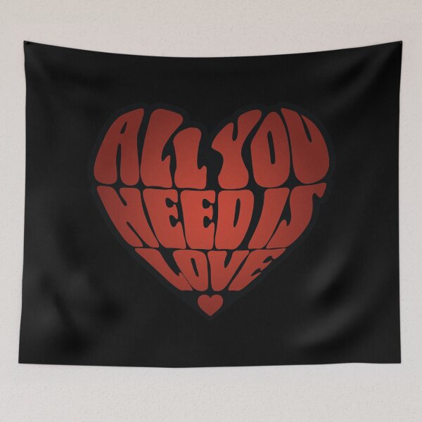 Item preview, All You Need Is Love Groovy designed and sold by JulianoZn97.