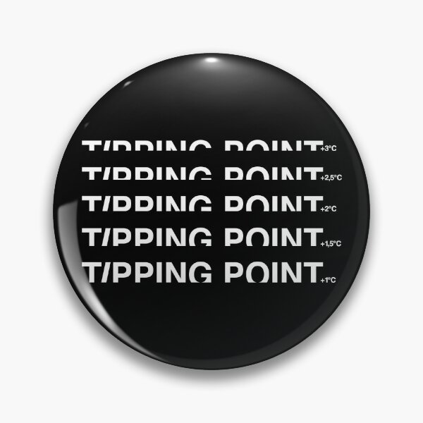 Item preview, TIPPING POINT +3°C, Climate Change Awareness designed and sold by WhyYTees.