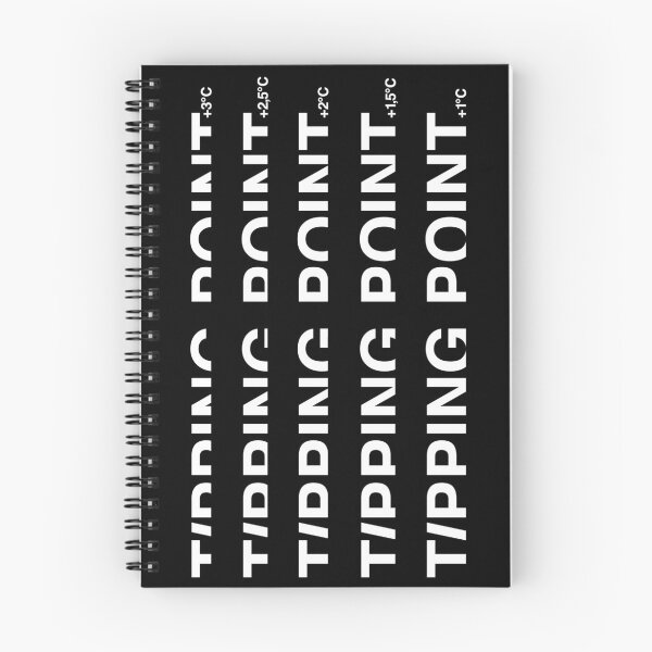 Item preview, TIPPING POINT +3°C, Climate Change Awareness designed and sold by WhyYTees.