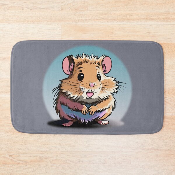Artikelvorschau, Glücklicher Hamster entworfen und verkauft von RatArt Designs.