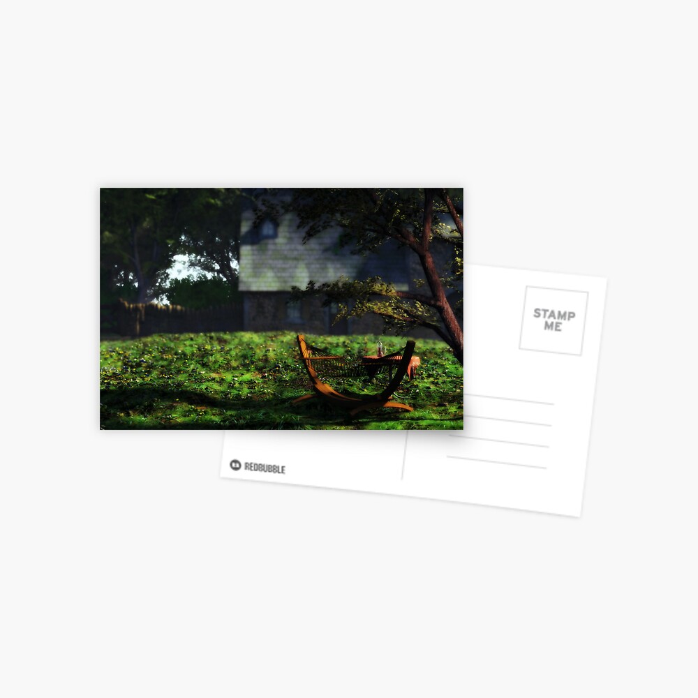 Summer in the Garden Postcard