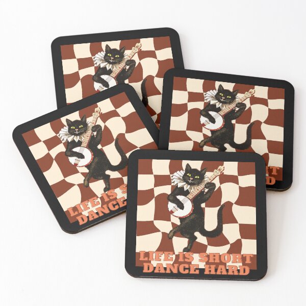Item preview, life is shot dance hard designed and sold by YQvibe Studio.