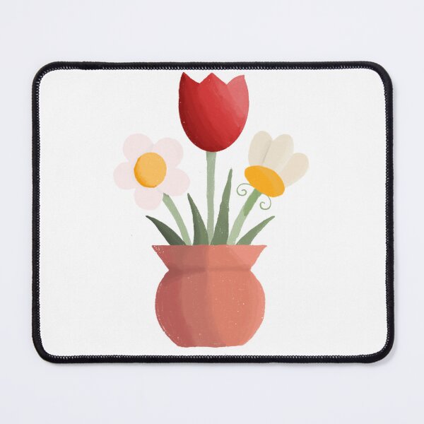 Item preview, Potted flowers  designed and sold by FunkyArtCo.