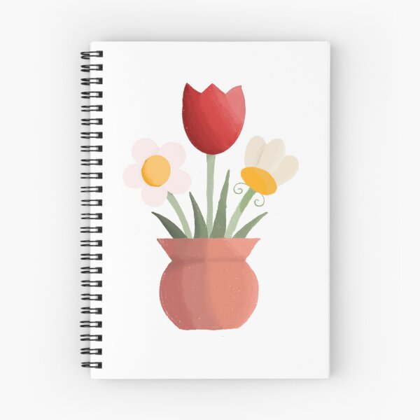 Item preview, Potted flowers  designed and sold by FunkyArtCo.