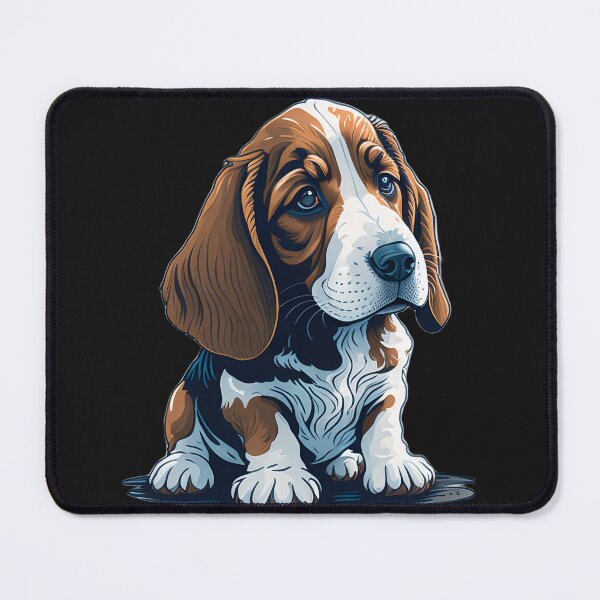 Item preview, Basset Hound (Sticker and Print Out) designed and sold by Sir Elgin Ortiz.