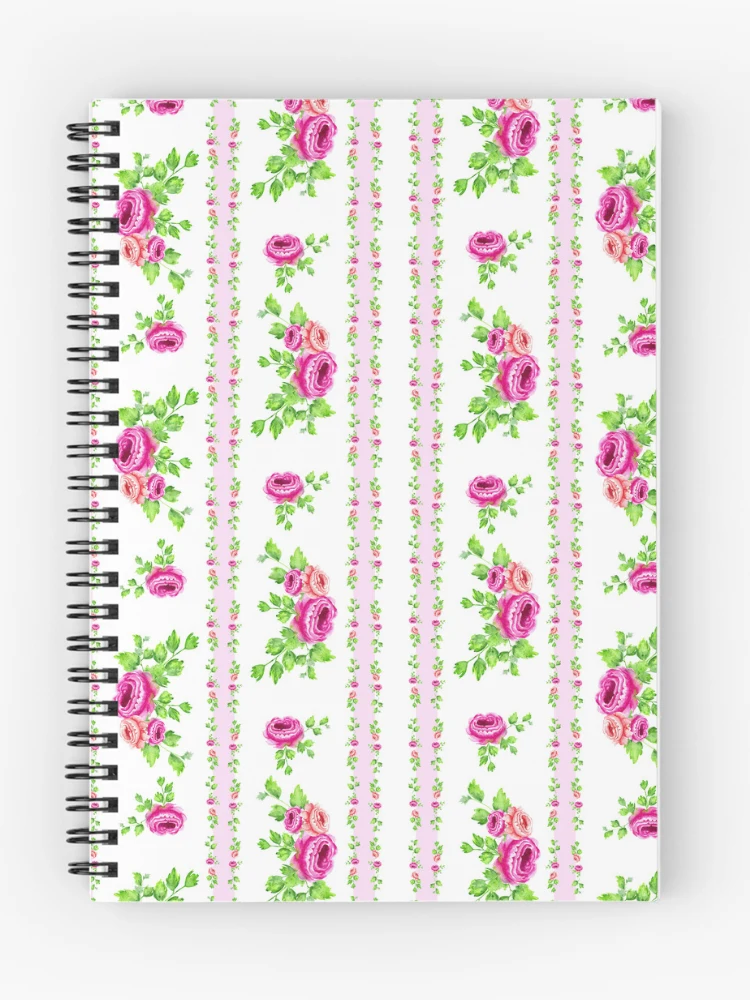 Thumbnail 1 of 3, Journal, Floral borders pattern designed and sold by InaDim.