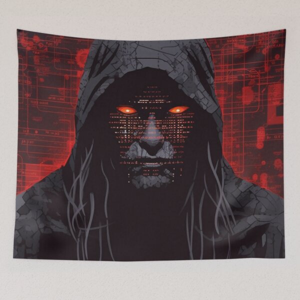 Item preview, Deep Core Evil AI Hacking The Universe designed and sold by Nightarcade.