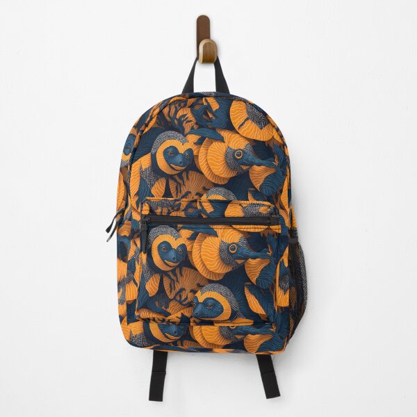 Item preview, A Mesmerising Realm of Op Art with Mandarins and Concealed Sloths designed and sold by AmazingLab.