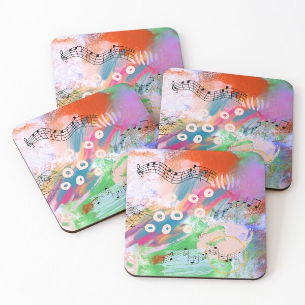 Item preview, Summer Music Inspired Colorful Design designed and sold by CreativeCanvas8.