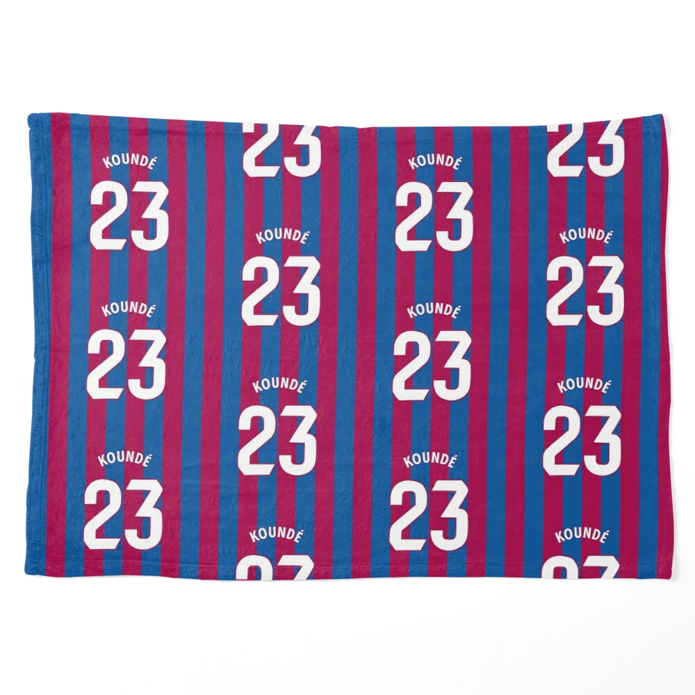 Jules Kounde Barcelona football jersey number 23 Poster for Sale by  Justtrendytees