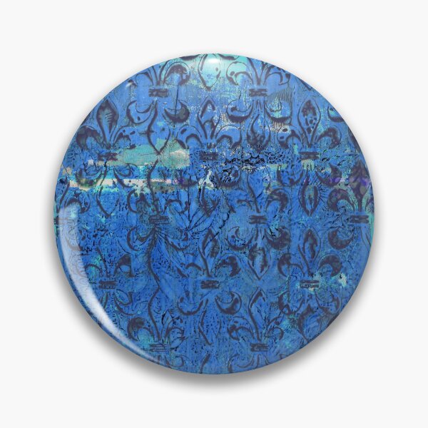 Item preview, Vintage blue lily designed and sold by Design-Arte.