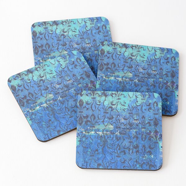 Item preview, Vintage blue lily designed and sold by Design-Arte.